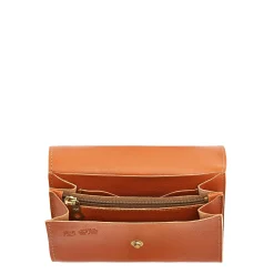 Alberese Wallet in leather color caramel