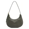 Belcanto Women's shoulder bag in leather color grafite
