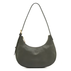 Belcanto Women's shoulder bag in leather color grafite
