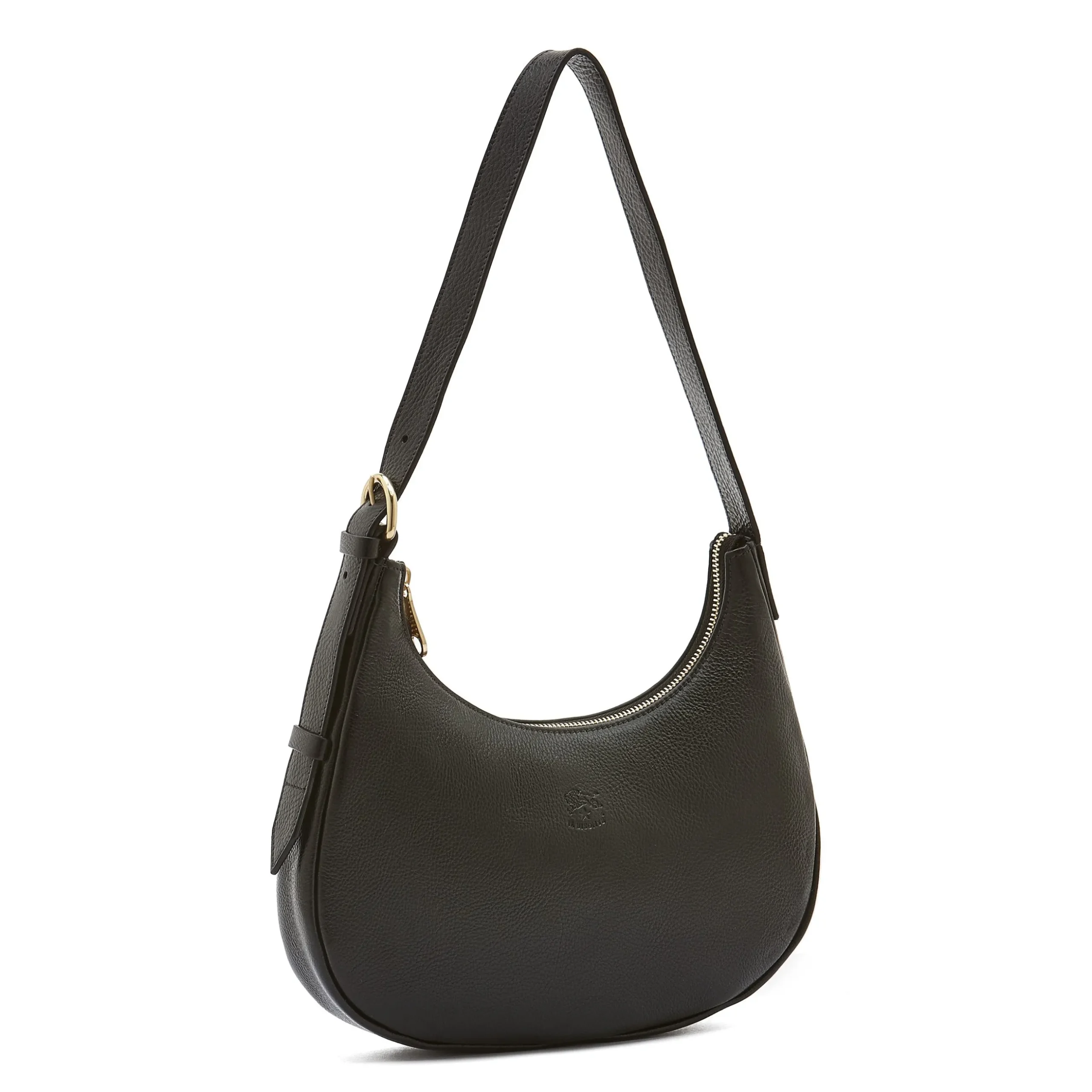 Belcanto Women's shoulder bag in leather color black