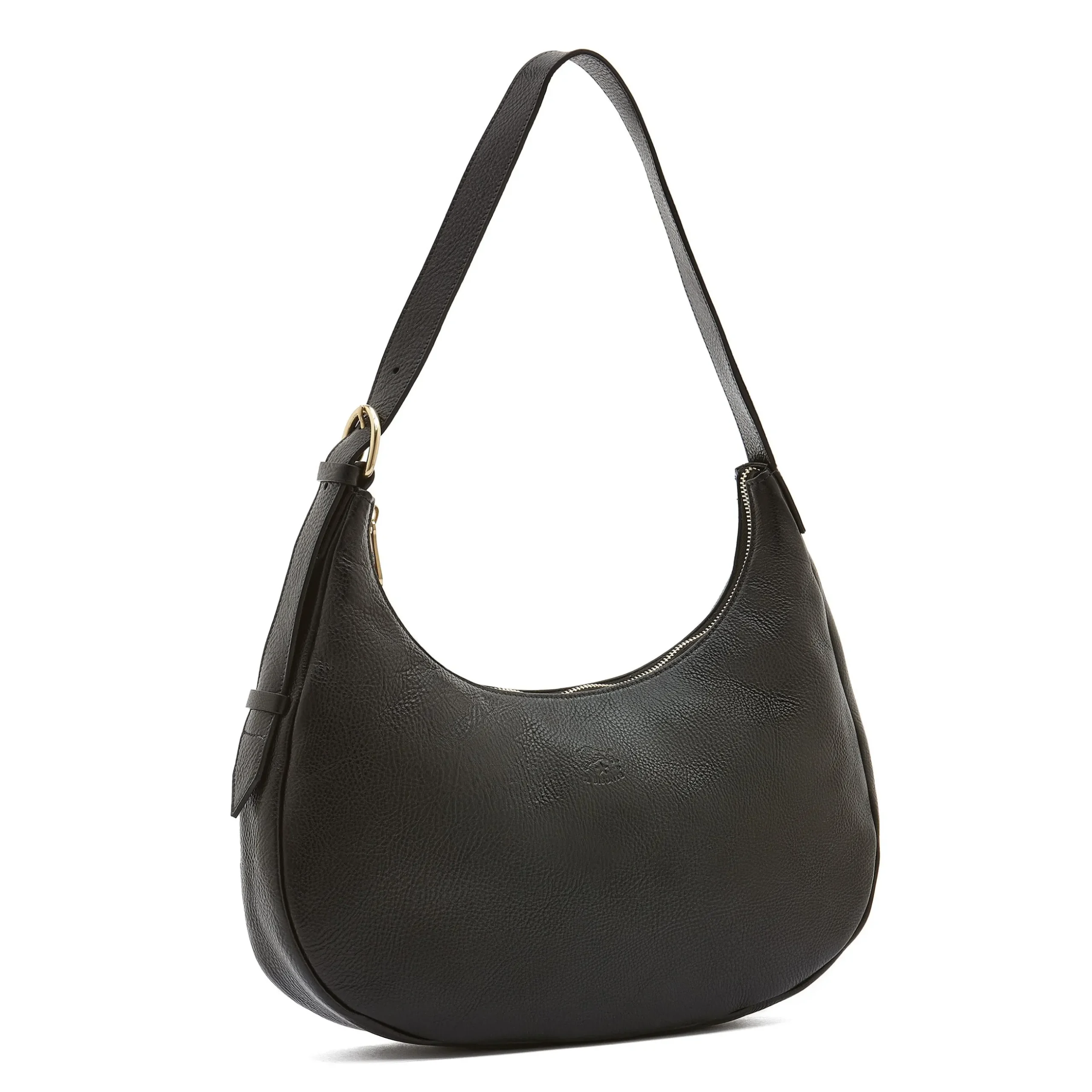Belcanto Women's shoulder bag in leather color black