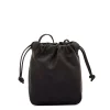 Bellini Women's bucket bag in leather color black