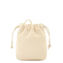 Bellini Women's bucket bag in leather color milk