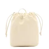 Bellini Women's bucket bag in leather color milk