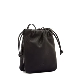 Bellini Women's bucket bag in leather color black