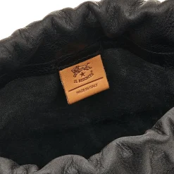 Bellini Women's bucket bag in leather color black