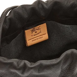 Bellini Women's bucket bag in leather color black