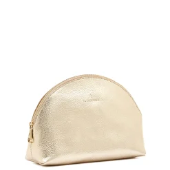 Bigallo Women's case in metallic leather color metallic platinum