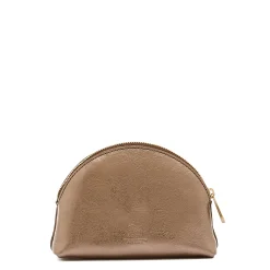 Bigallo Women's case in metallic leather color metallic bronze