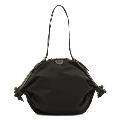 Caramella Women's shoulder bag in fabric color black/black