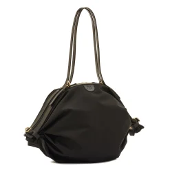 Caramella Women's shoulder bag in fabric color black/black