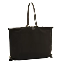 Caramella Women's shoulder bag in fabric color black/black