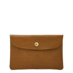 Case in leather color gianduia
