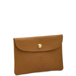 Case in leather color gianduia