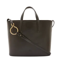 Consuelo Women's shoulder bag in leather color black