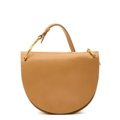 Consuelo Women's crossbody bag in leather color natural