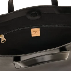Consuelo Women's shoulder bag in leather color black