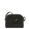 Elisa Women's crossbody bag in leather color black
