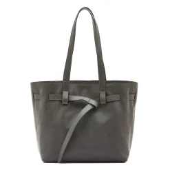 Elisa Women's tote bag in leather color grafite