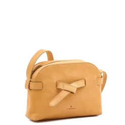 Elisa Women's crossbody bag in leather color natural