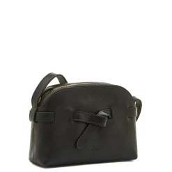Elisa Women's crossbody bag in leather color black