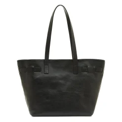 Elisa Women's tote bag in leather color black