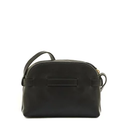 Elisa Women's crossbody bag in leather color black