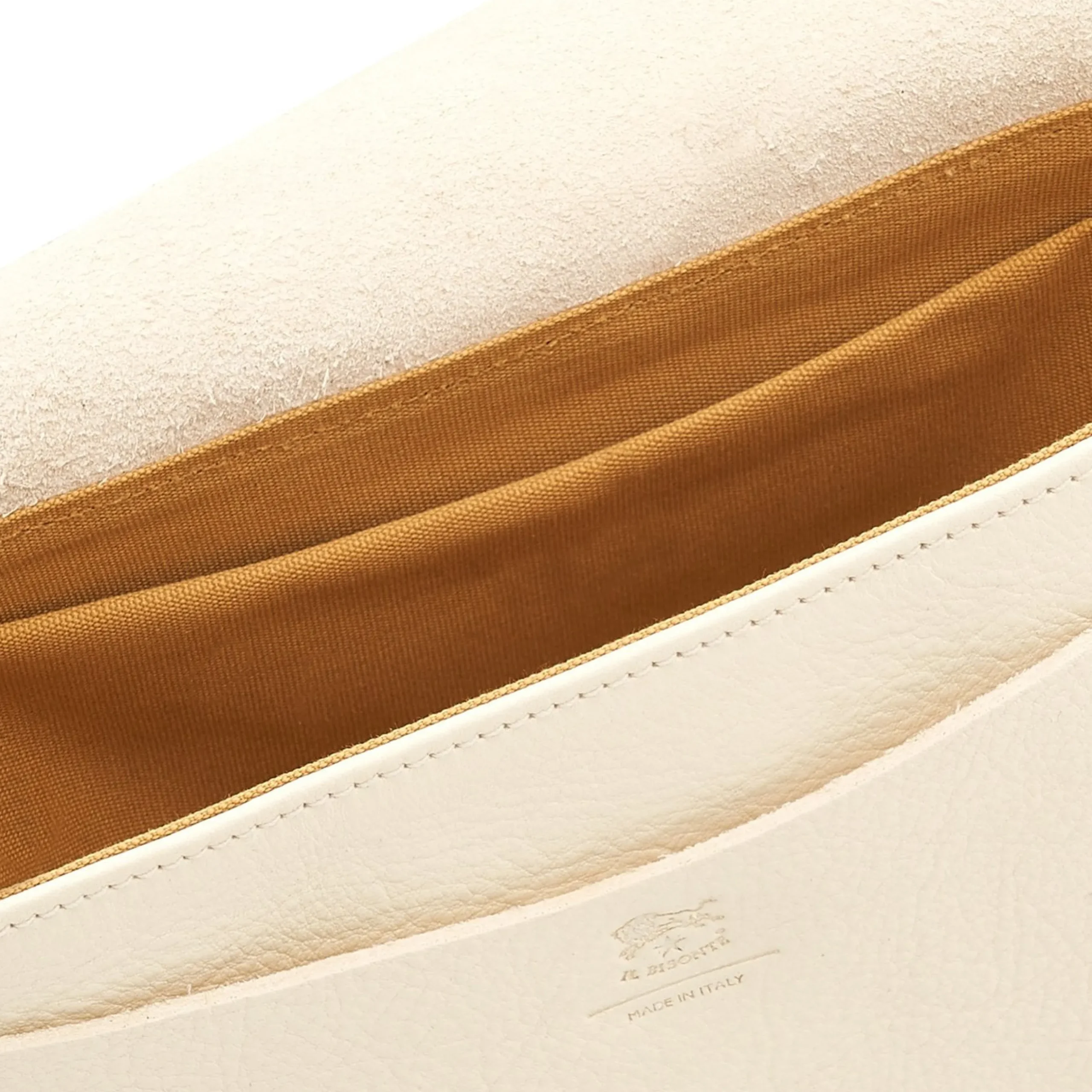 Fausta Small Women's crossbody bag in leather color milk
