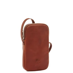 Galileo Men's case in vintage leather color sepia