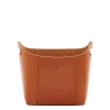 Home Home accessory in leather color caramel