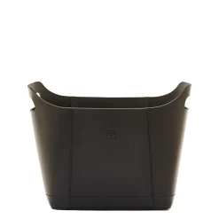 Home Home accessory in leather color black