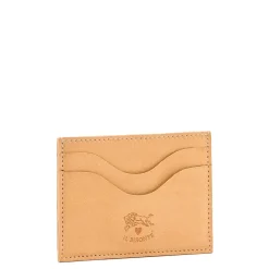 Il bisonte - s. vale Card case in leather color natural