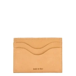 Il bisonte - s. vale Card case in leather color natural