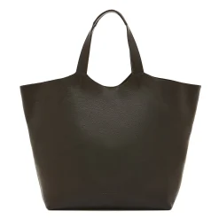 Le laudi Women's tote bag in vintage leather color black