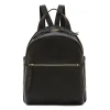 Lungarno Women's backpack in leather color black