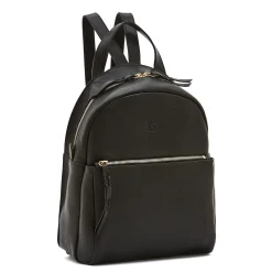 Lungarno Women's backpack in leather color black