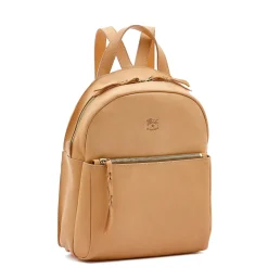 Lungarno Women's backpack in leather color natural