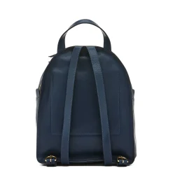 Lungarno Women's backpack in leather color blue