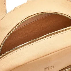 Lungarno Women's backpack in leather color natural