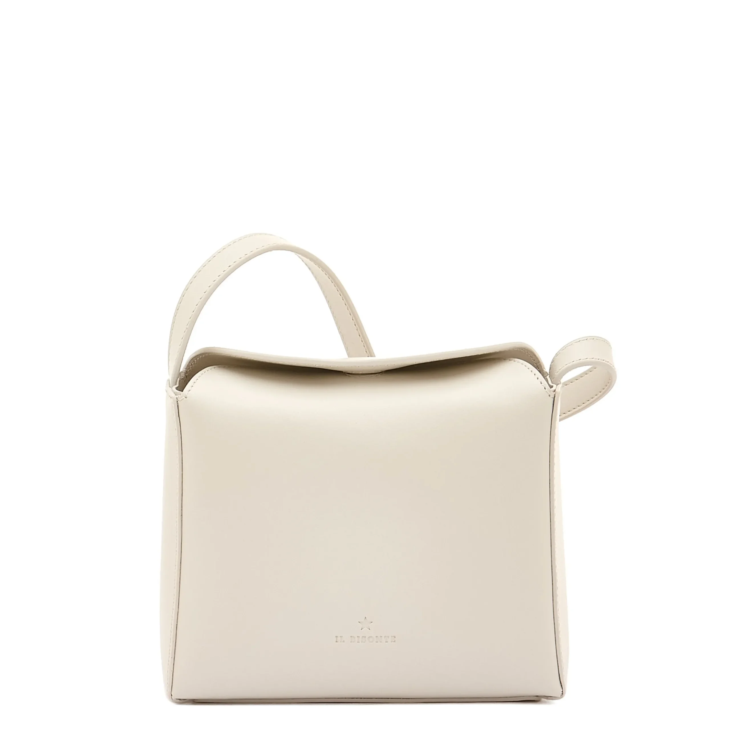 Maggio Women's crossbody bag in leather color white seal