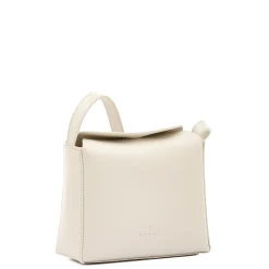 Maggio Women's crossbody bag in leather color white seal