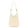 Malibu Women's shoulder bag in leather color milk