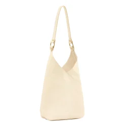 Malibu Women's shoulder bag in leather color milk