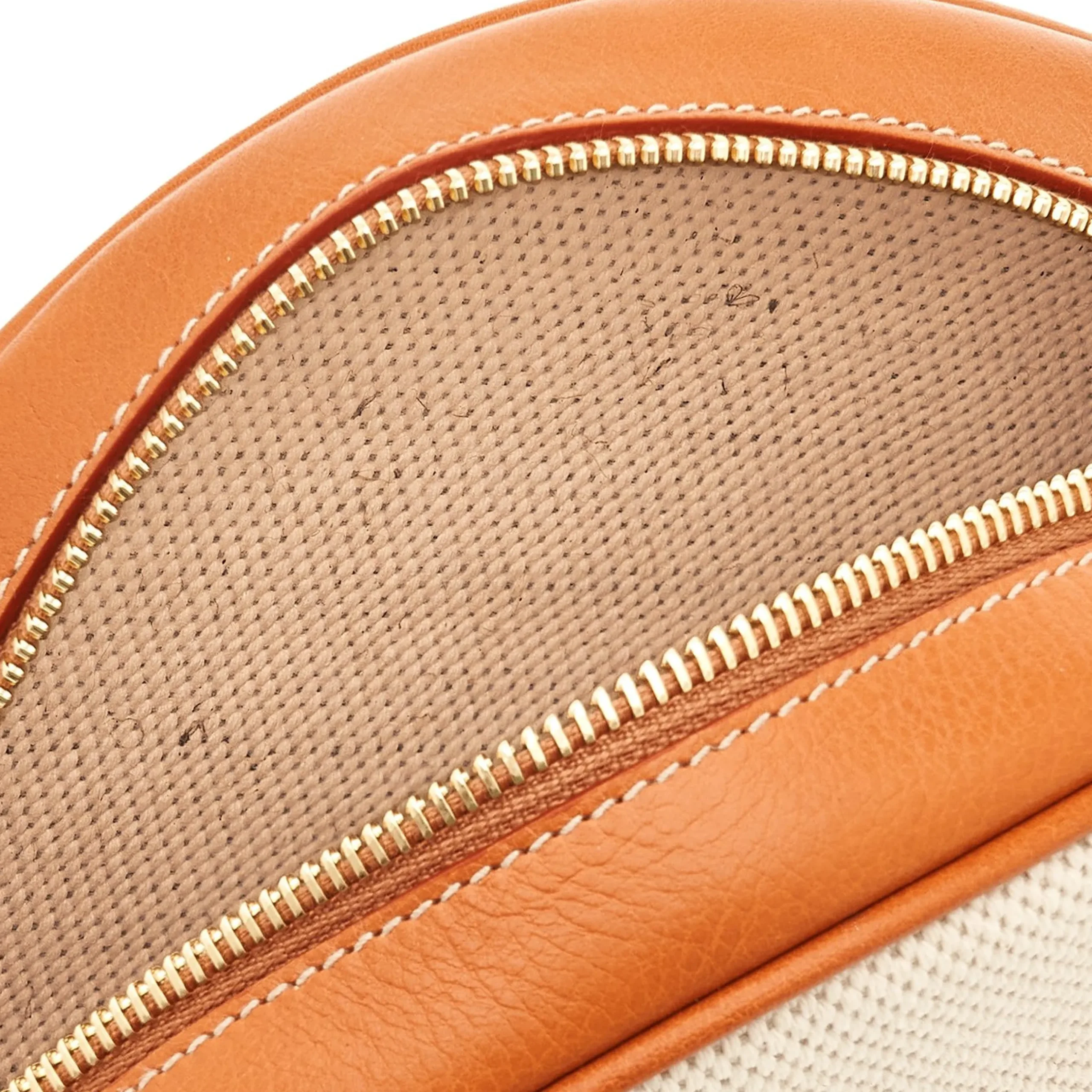 Marini Women's crossbody bag in fabric color natural / caramel