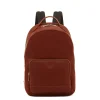Meleto Men's backpack in leather color sepia