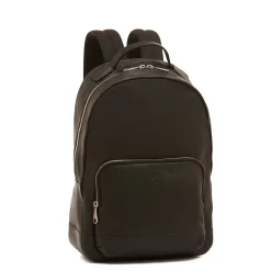 Meleto Men's backpack in leather color black