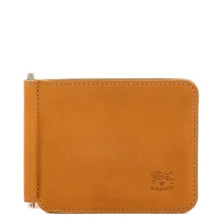 Men's wallet in vintage leather color natural