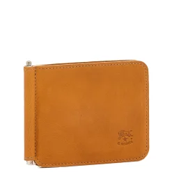Men's wallet in vintage leather color natural