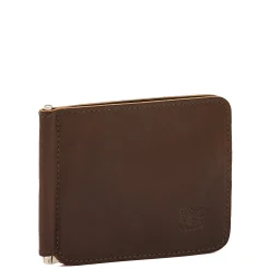Men's wallet in vintage leather color coffee