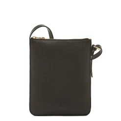Modulo Women's crossbody bag in leather color black